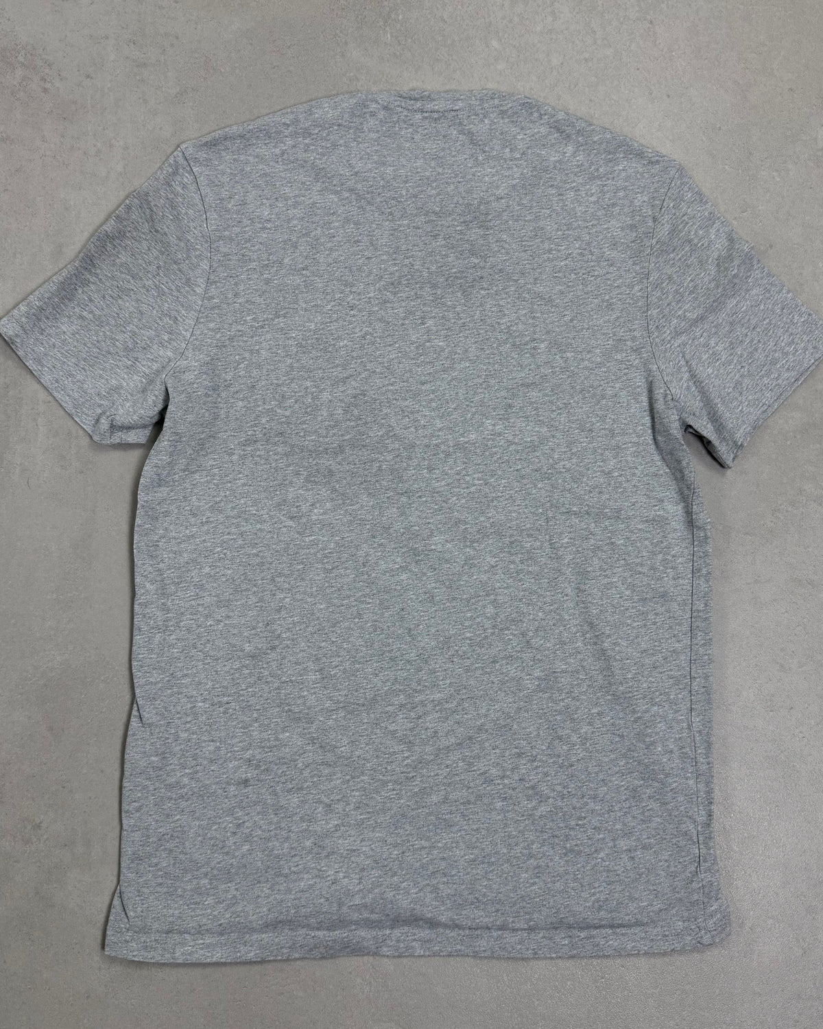 Lyle & Scott T-Shirt Grau meliert mit Adler – Rückseite
