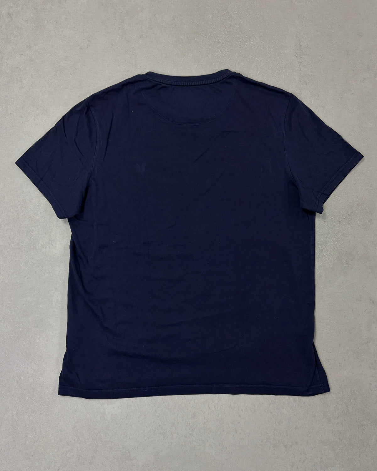 Lyle & Scott T-Shirt Navy mit Adler – Rückseite