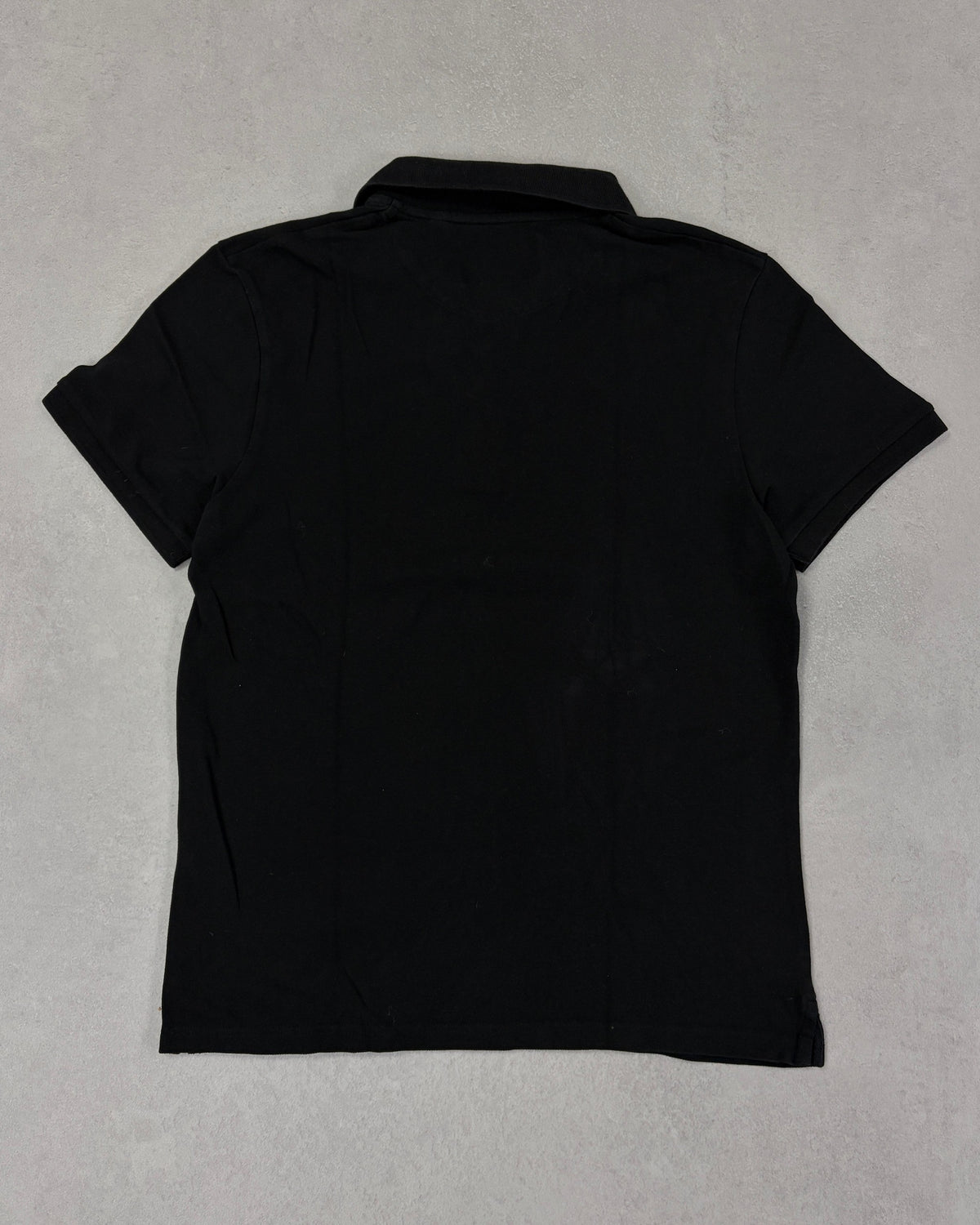 Lyle & Scott Poloshirt Schwarz mit Adler – Rückseite