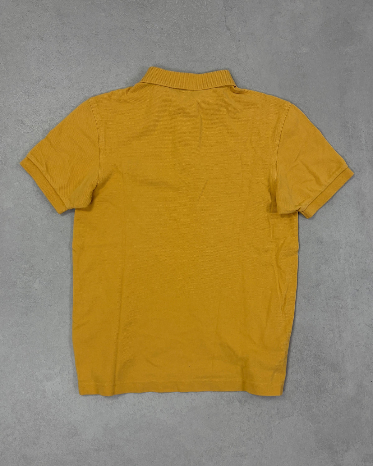 Fred Perry Poloshirt Senfgelb Größe S – Rückseite