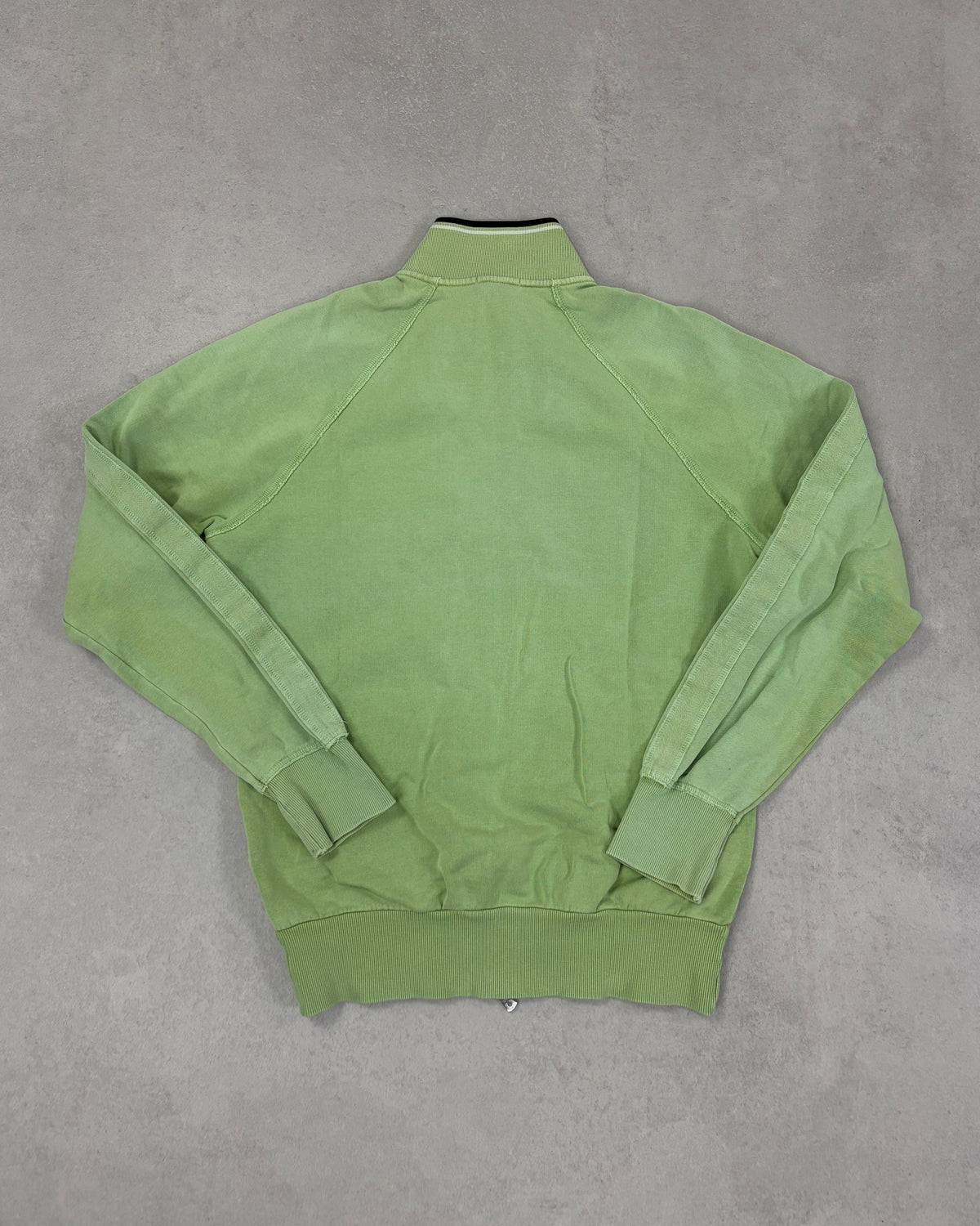 Fred Perry Sweat-Trainingsjacke Hellgrün Größe XL – Rückseite