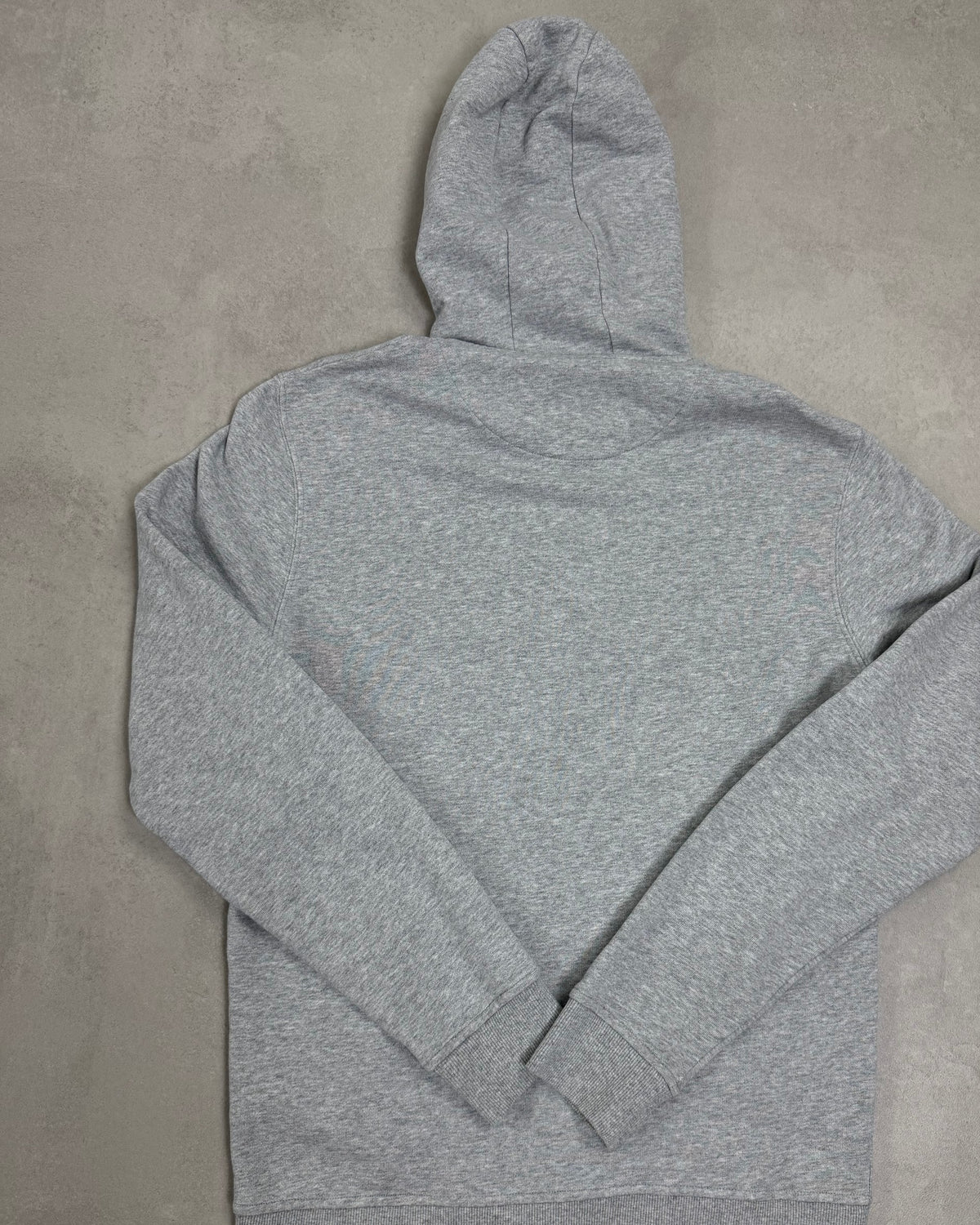 Lyle & Scott Zip-Hoodie Grau meliert Größe M – Rückseite