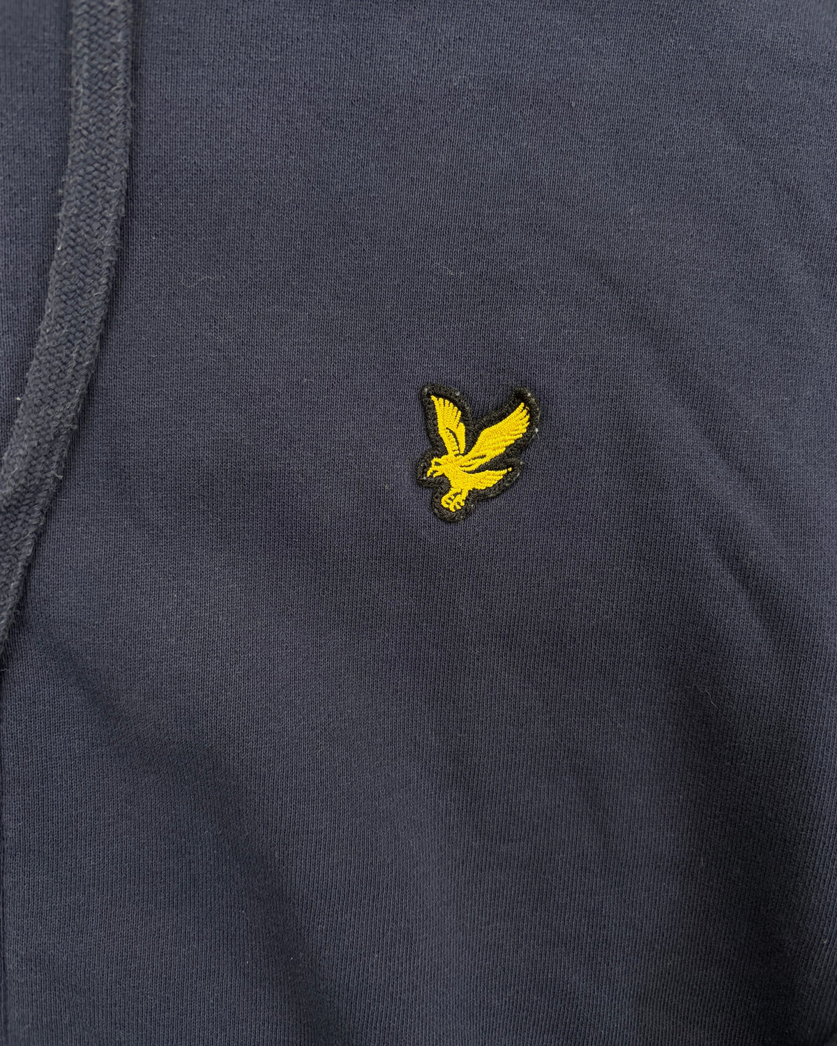 Lyle & Scott Zip-Hoodie Navy Größe M – Detail