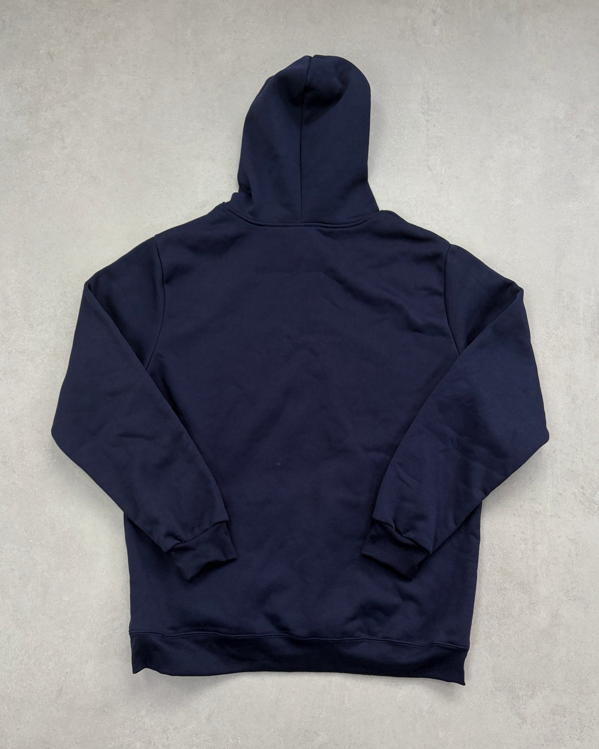 Sergio Tacchini Hoodie Navy mit Logo-Schriftzug Größe XL – Rückseite