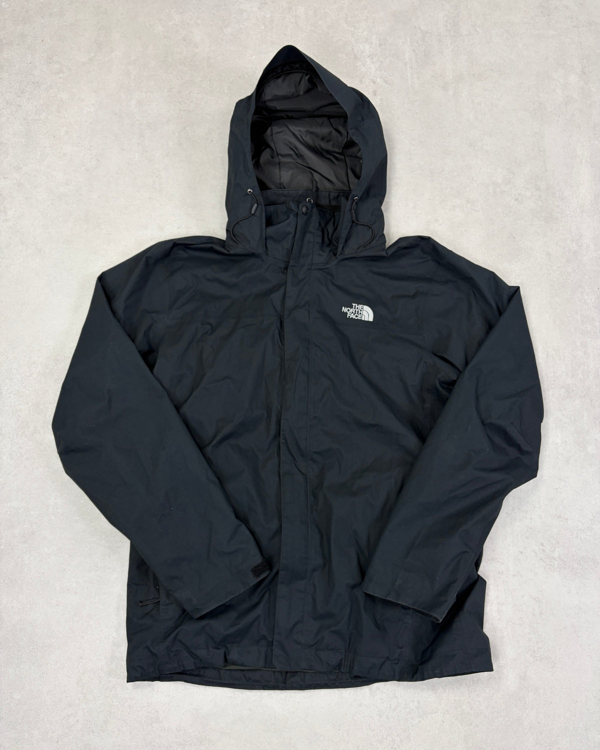 The North Face Kapuzenjacke Schwarz Größe L – Vorderseite