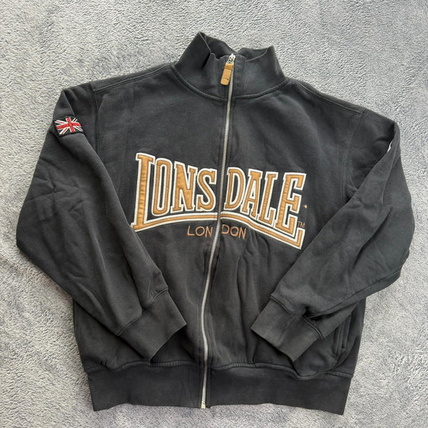 Lonsdale Zipper mit Großem Logo in der Mitte