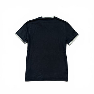 Fred Perry T-Shirt Schwarz mit kleinem Logo