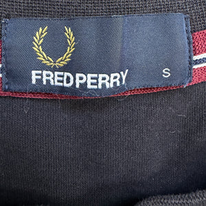 Fred Perry Tshirt Schwarz mit kleinem Logo