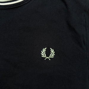 Fred Perry T-Shirt Schwarz mit kleinem Logo