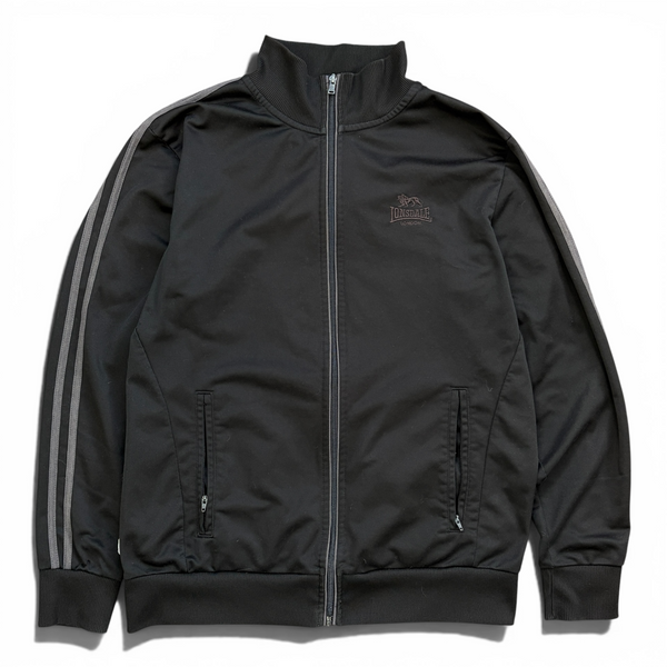 Lonsdale Trainingsjacke Grau mit dezenten Logo