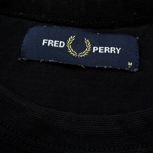 Fred Perry Tshirt Schwarz mit Schriftzug