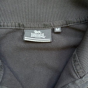 Lonsdale Trainingsjacke Schwarz mit dezenten Logo