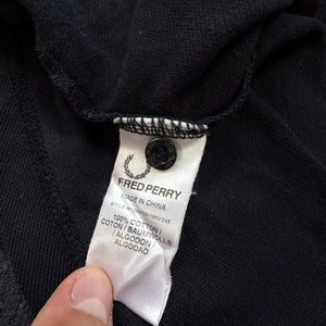 Fred Perry Polo Schwarz mit kleinem Logo