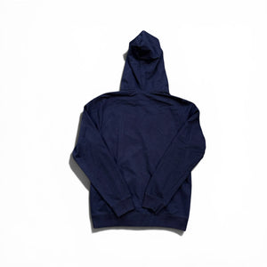 Lonsdale Zip-Hoodie Navyblau mit Mittelprint