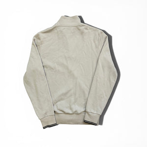 Fred Perry Half-Zip mit dezenten Logo auf der Brust