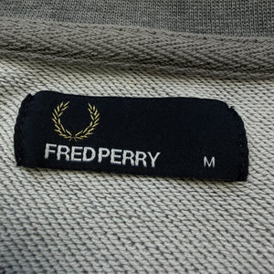 Fred Perry Sweater Grau mit dezenten Logo