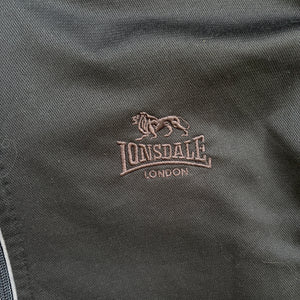 Lonsdale Trainingsjacke Grau mit dezenten Logo