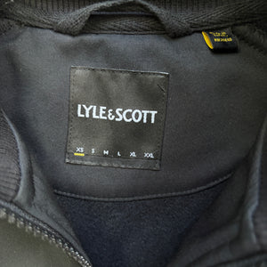 Lyle&Scott Trainingsjacke Schwarz mit kleinem Logo