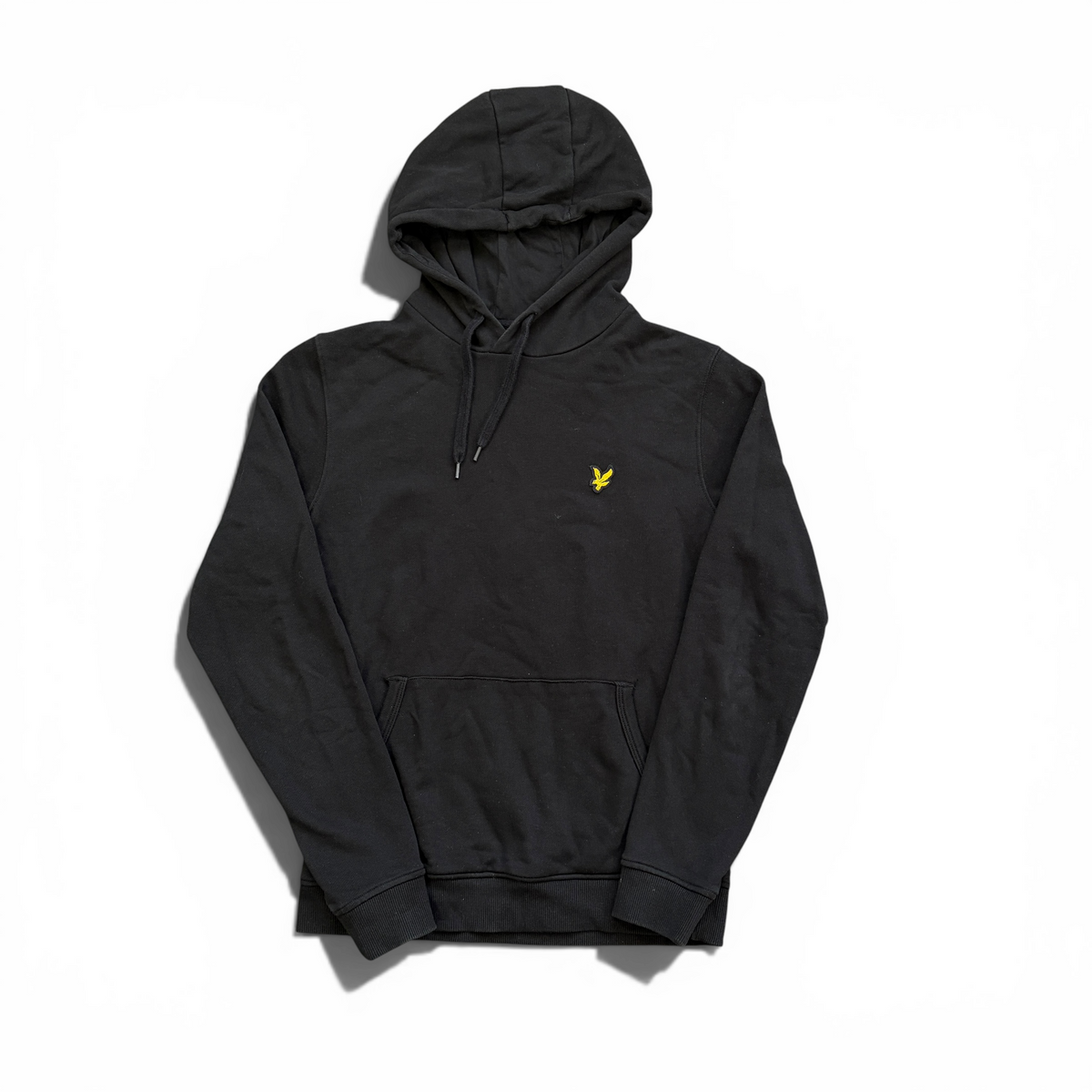 Lyle & Scott Hoodie Schwarz mit Logo auf der Brust