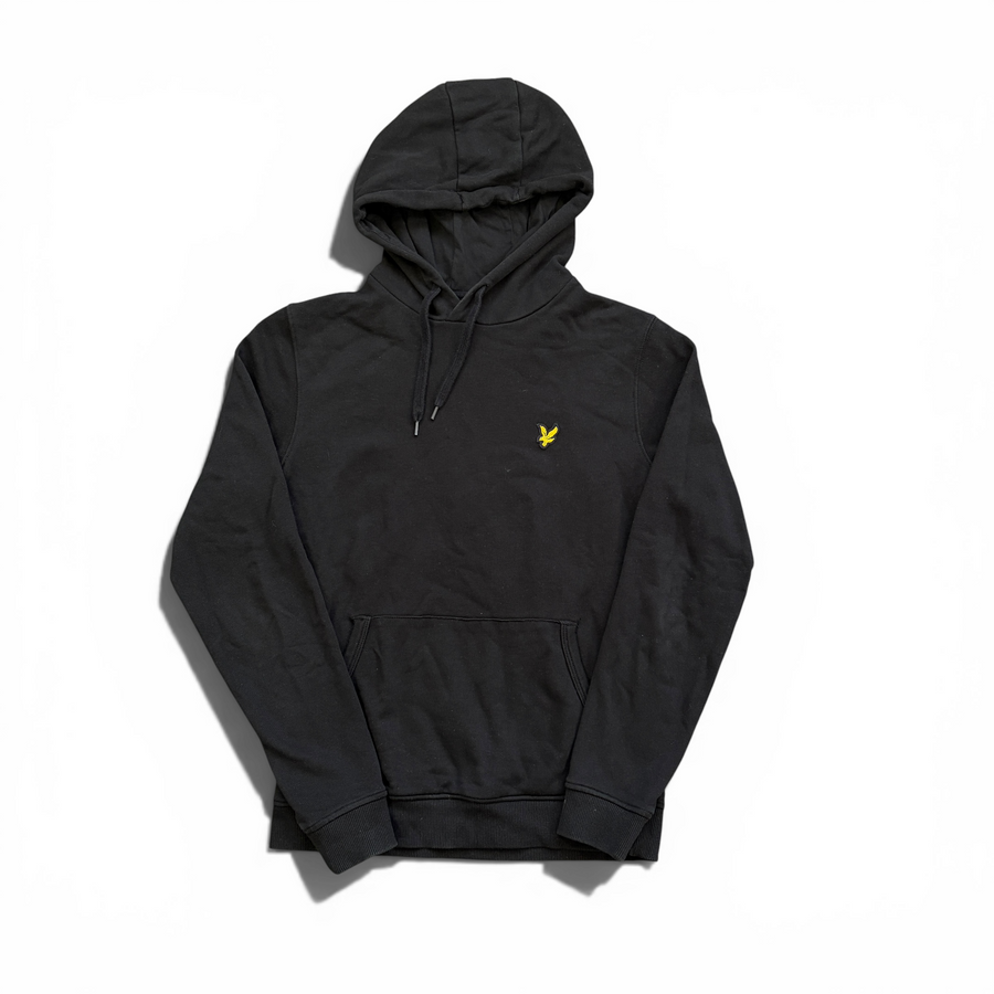 Lyle & Scott Hoodie Schwarz mit Logo auf der Brust