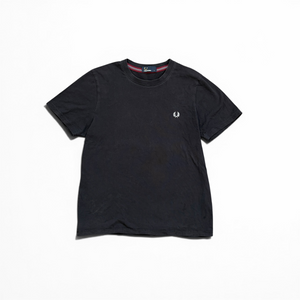 Fred Perry Tshirt Schwarz mit kleinem Logo