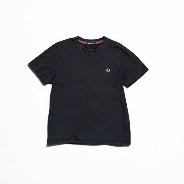 Fred Perry Tshirt Schwarz mit kleinem Logo