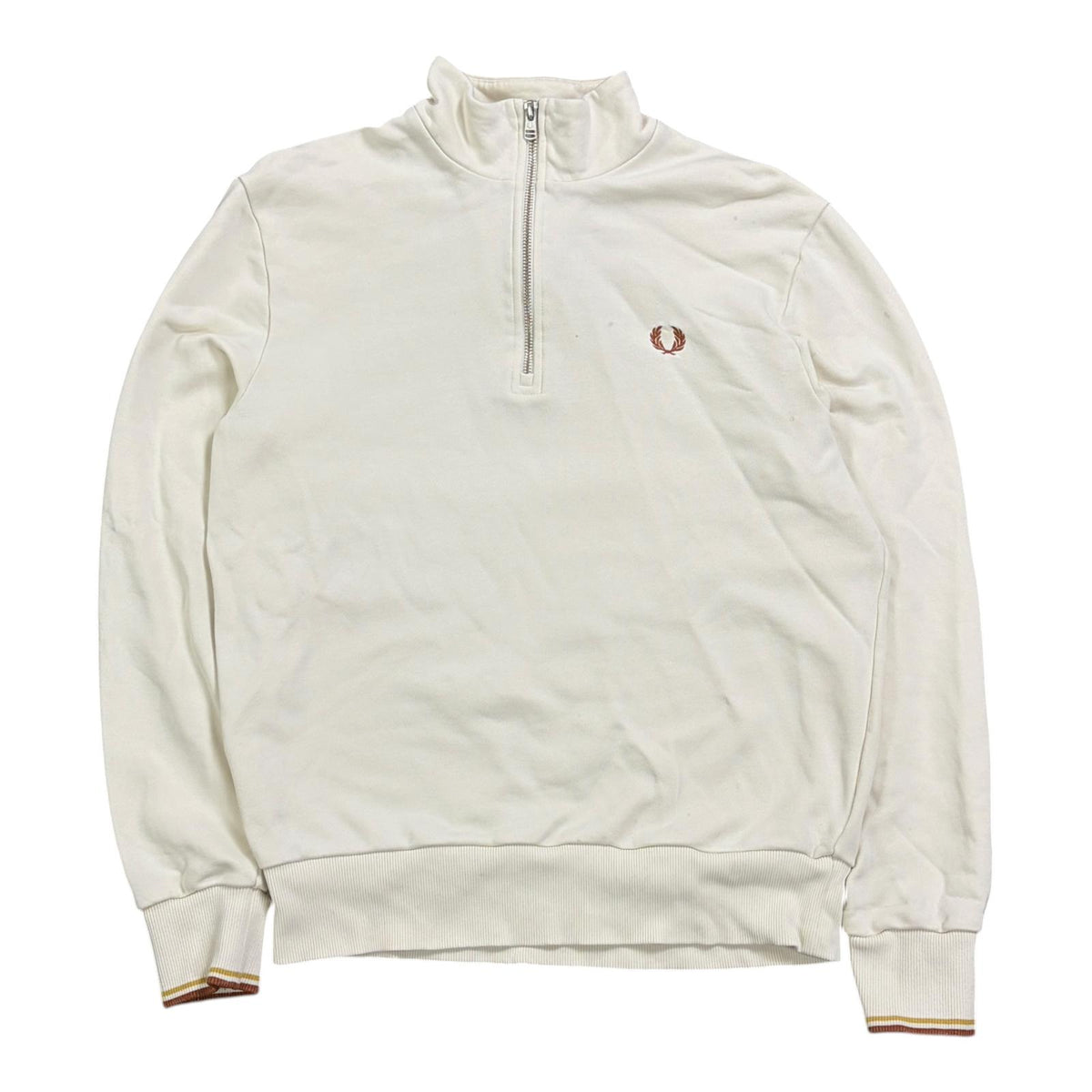 Fred Perry Halfzip Pullover mit kleinem Logo
