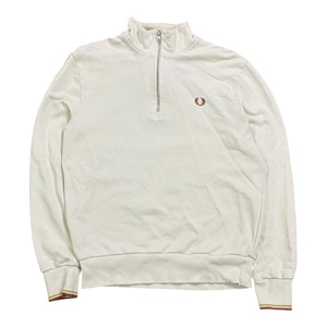 Fred Perry Halfzip Pullover mit kleinem Logo