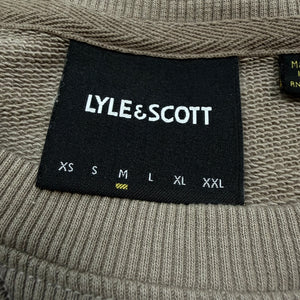 Lyle & Scott Sweater in beige mit kleinem Logo auf der Brust