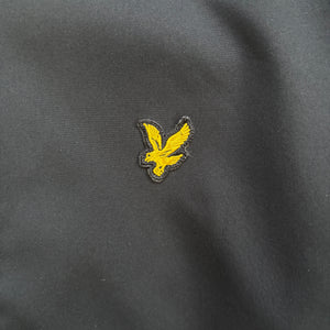 Lyle&Scott Trainingsjacke Schwarz mit kleinem Logo