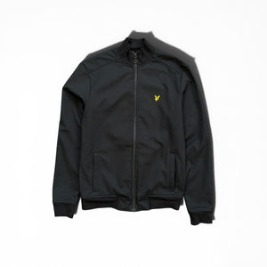 Lyle&Scott Trainingsjacke Schwarz mit kleinem Logo