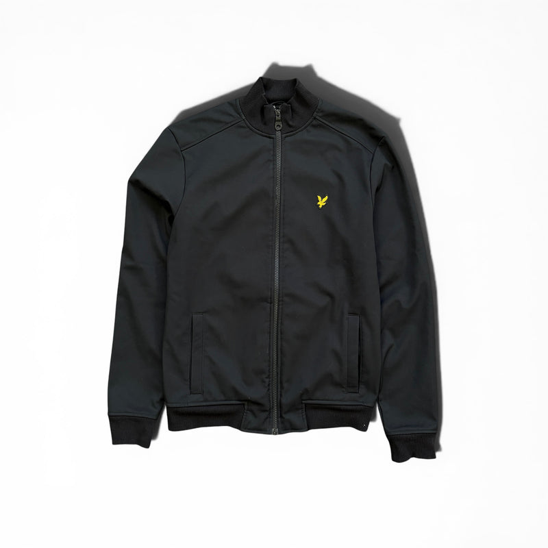 Lyle&Scott Trainingsjacke Schwarz mit kleinem Logo