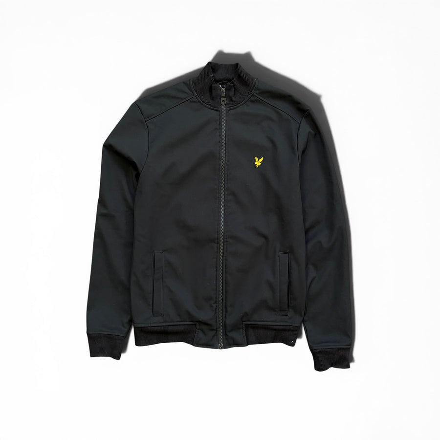 Lyle&Scott Trainingsjacke Schwarz mit kleinem Logo