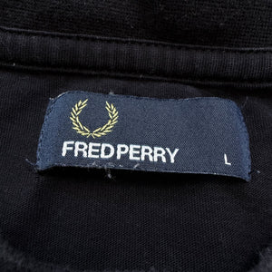 Fred Perry Tshirt Schwarz mit kleinem Logo