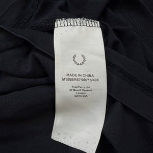 Fred Perry T-Shirt Schwarz mit kleinem Logo