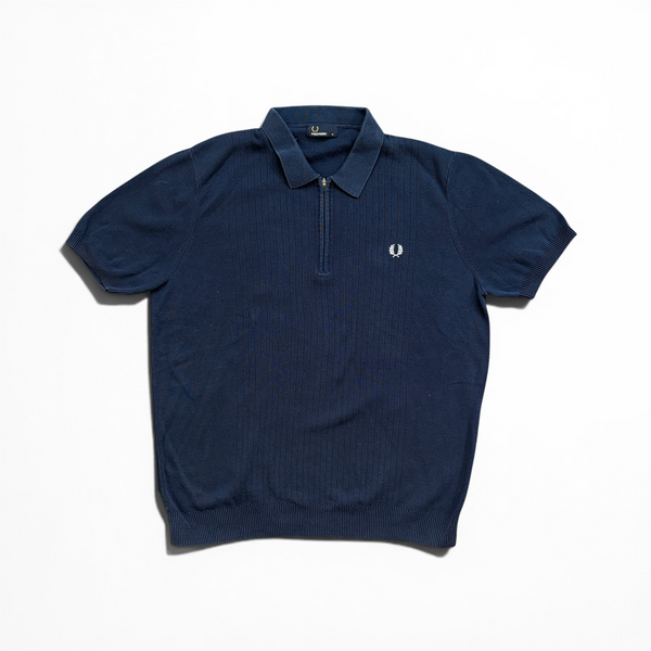 Fred Perry Polo Navyblau eleganter Look