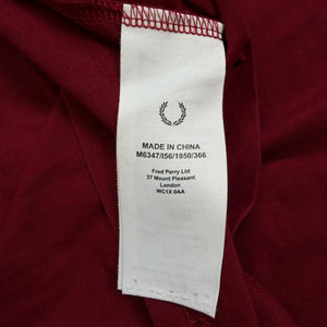 Fred Perry Tshirt mit kleinem Logo auf der Brust