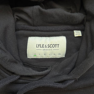Lyle & Scott Hoodie Schwarz mit Logo auf der Brust