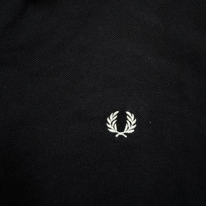 Fred Perry Polo Schwarz mit kleinem Logo
