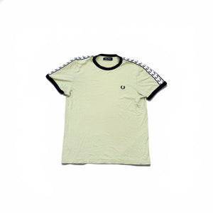 Fred Perry T-Shirt Hellbraun mit kleinem Logo