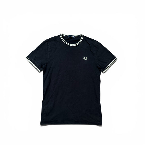 Fred Perry T-Shirt Schwarz mit kleinem Logo