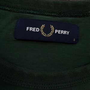 Fred Perry T-Shirt Waldgrün mit dezenten Logo