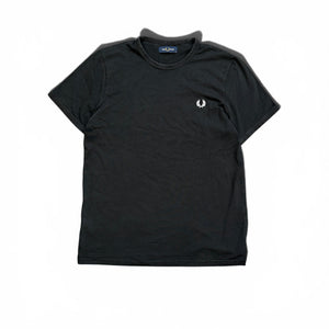 Fred Perry Tshirt Schwarz mit kleinem Logo