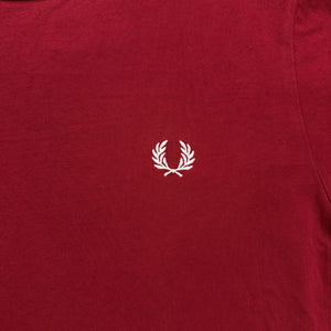 Fred Perry Tshirt mit kleinem Logo auf der Brust