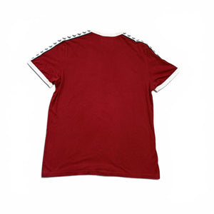 Fred Perry T-Shirt Rot mit kleinem Logo