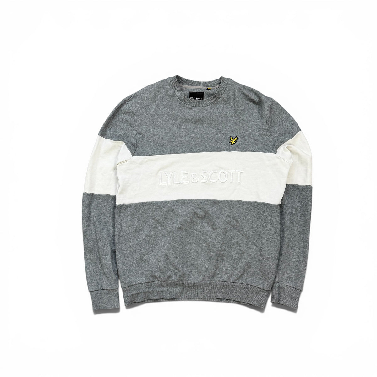 Lyle&Scott Sweater mit Mittelprint