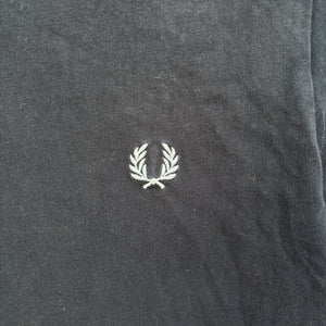 Fred Perry Tshirt Schwarz mit kleinem Logo