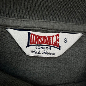 Lonsdale Sweater Grau mit Mittelprint