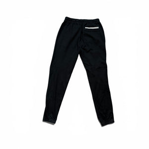 Fred Perry Sweatpants Schwarz mit Stickmuster am Bein