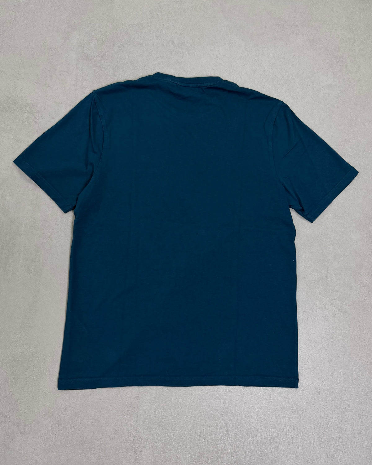 Lyle & Scott T-Shirt Petrolblau mit Adler – Rückseite